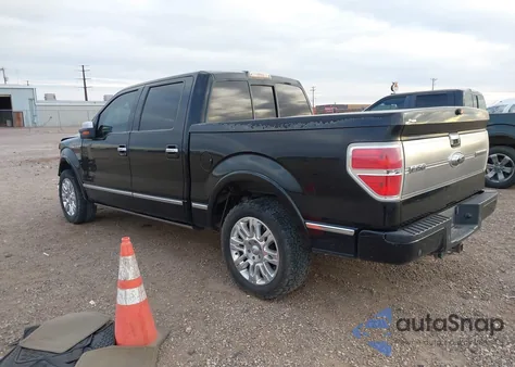 2009 Ford F-150 Platinum z USA, uszkodzony, nr VIN 1FTPW12V99FA80968